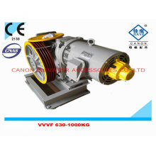 500-800KG VVVF Elevator canon traction machine